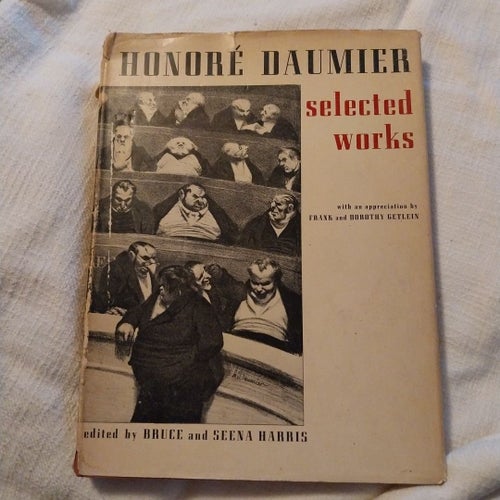 Honoré Daumier Selected Works av Bruce och Seena Harris, 1969