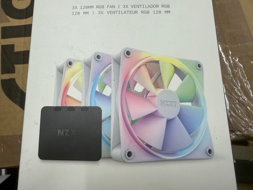 NZXT F120 RGB PWM 120mm 3-pack
