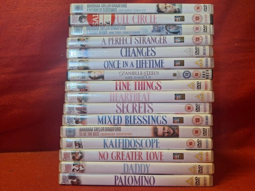 LAGERRENSNING - DANIELLE STEEL / BARBARA T. BRADFORD PAKET [OLIKA SKICK] DVD