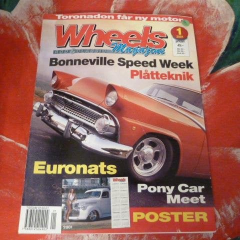 WHEELS, NR 1 - 2001 , TIDNING