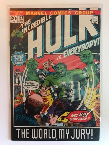 Incredible Hulk (1962 Marvel 1st Series) #153 FN