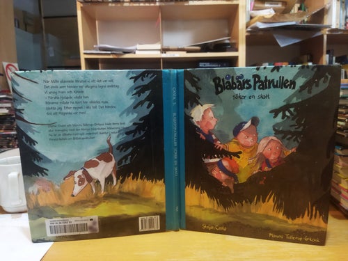Blåbärspatrullen söker en skatt - Stefan Casta. Bok. Very Good, BM