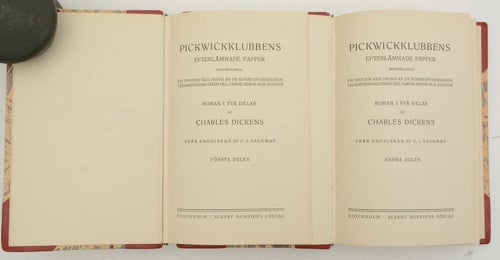 Pickwickklubbens efterlämnade papper, innehållande en trogen skildring av de kor