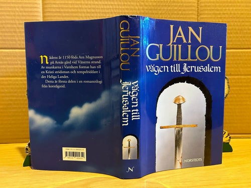 Vägen till Jerusalem av Jan Guillou. Bok. Very Good Plus