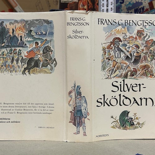 Silversköldarna av Frans G. Bengtsson. Bok. Very Fine plus