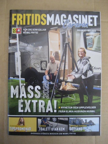 Fritidsmagasinet Caravan Nr:5-2025 (Laika Kosmo Supremo & Knaus Sudwind 650 PX