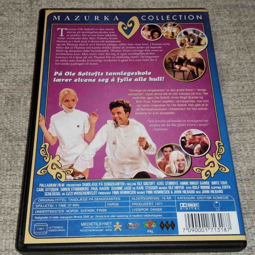 Tandläkare På Sängkanten - Mazurka Collection - DVD