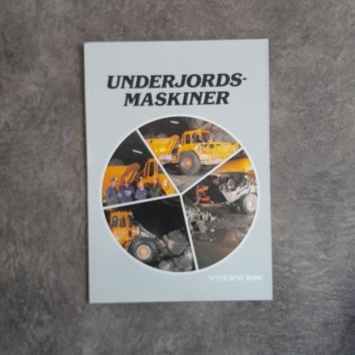 Broschyr Underjordsmaskiner - Volvo BM
