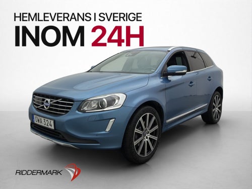 Volvo XC60 D5 AWD 220hk Summum Värmare H/K Pano Kamera Drag