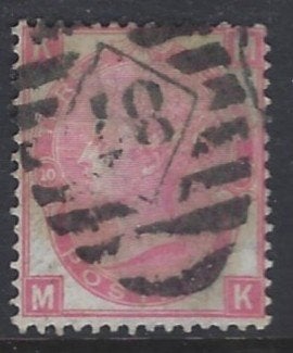 England SG 103 pl10 stämplad katalog £150