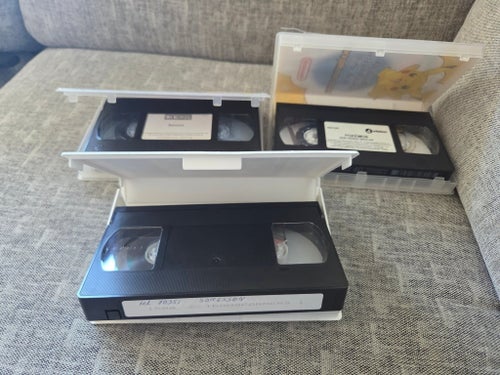VHS-filmer: Transformers, Balatack och Pokémon