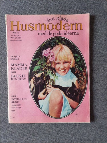 Tidningen Husmodern från 1963