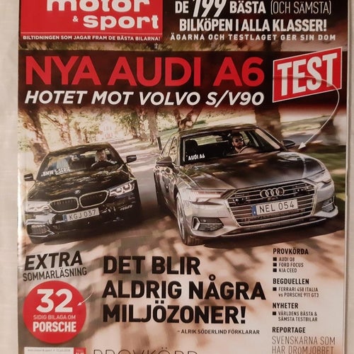 Auto motor & sport 15 2018: Ferrari 488 + beg 458, Audi Q8 50 TDI + A6 50 TDI