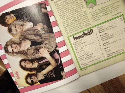 Starlet 1983 nr 26 Trash, Michael Jackson, Mari Wilson Very Fine