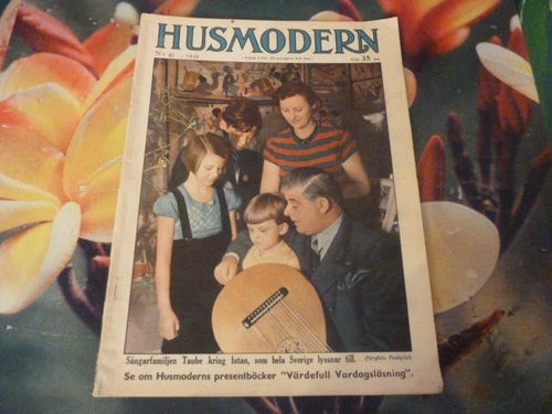 HUSMODERN, NR 45 - 1939, TIDNING