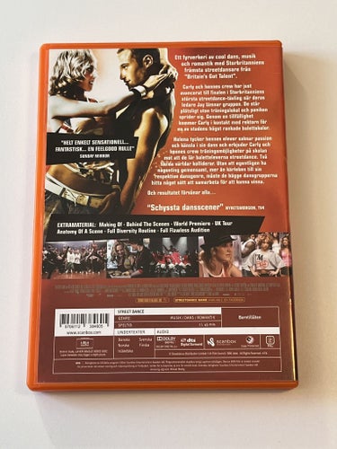 Street dance (dansfilm från 2010 av Max Giwa). Beg. DVD