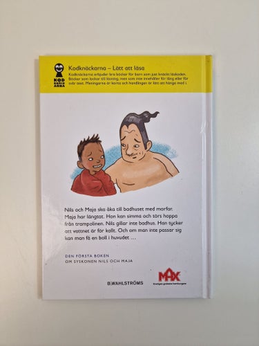 Nils och Maja på badhuset - Christina Lindström och Ingrid Flygare