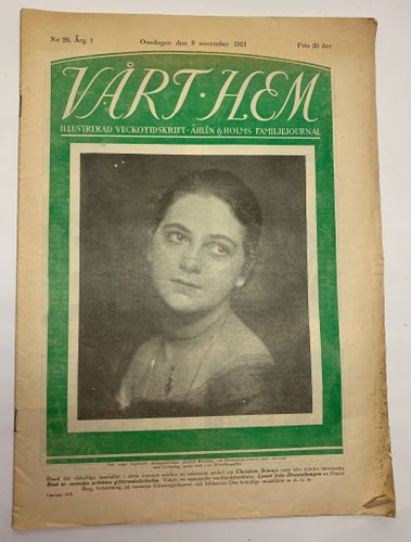 Vårt Hem Veckotidning 1921
