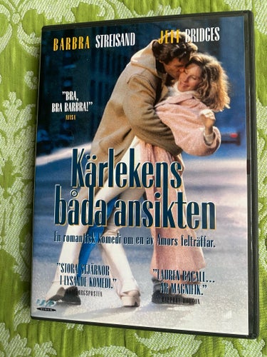 Kärlekens båda ansikten (DVD) Barbra Streisand, Jeff Bridges