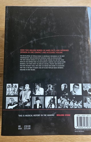 THE VIRGIN ENCYCLOPEDIA OF POPULAR MUSIC, Colin Larkin, 2002