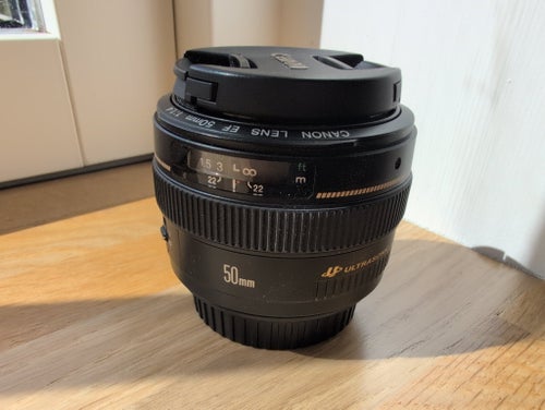 Canon EF 50mm f/1.4 USM objektiv