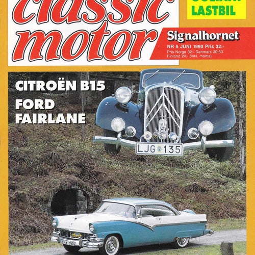 Classic 1990-6 Ford Capri.Citroen B15.Corvette.Triumph Tiger