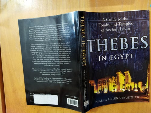 Thebes in Egypt: A Guide to the Tombs and Temples of Ancient Luxor. Very good pl