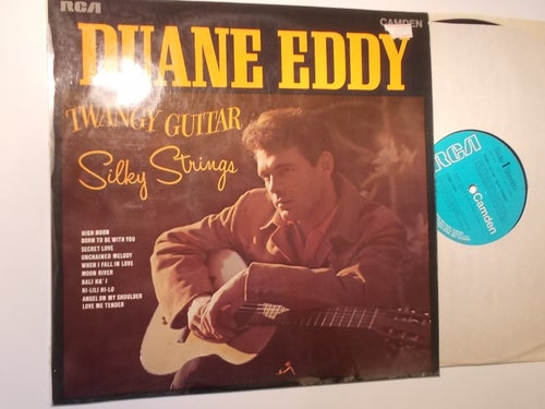 DUANE EDDY - Twangy Guitar Silky Strings, LP RCA Camden UK 1970 Country Rock