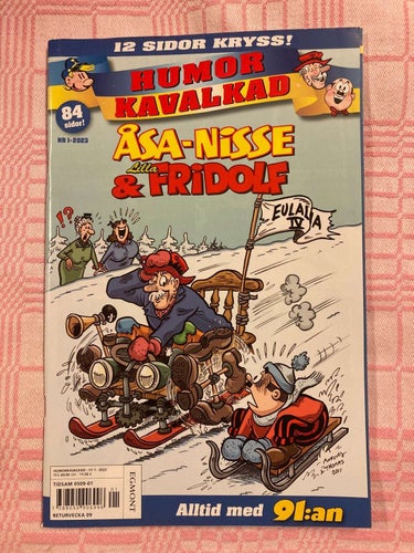 ÅSA NISSE & LILLA FRIDOLF - NR 1 - 2023 - 84 SIDOR - SAMFRAKTAR