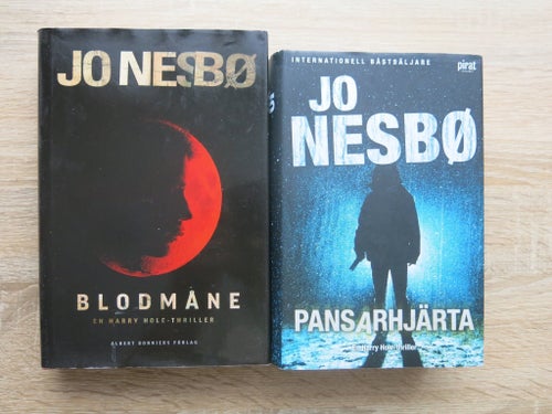 Jo Nesbø: Blodmåne & Pansarhjärta - Harry Hole-thrillers