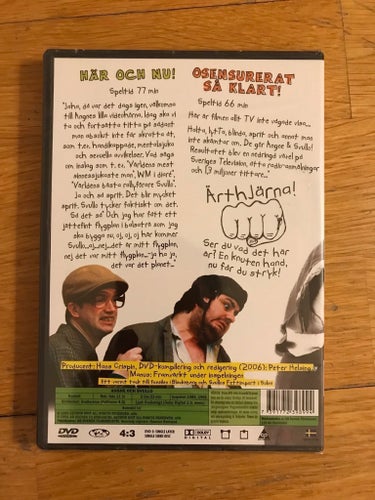 Här Och Nu! Osensurerat Så Klart! - Angne & Svullo (inplastad Dubbel-DVD)