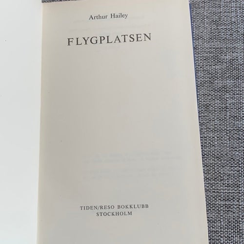 Flygplatsen av Arthur Hailey