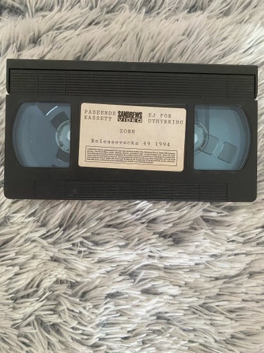 VHS: Zorn, Forever Young, En Vampyrs Bekännelse (3 filmer)
