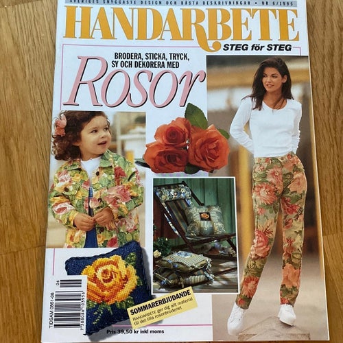 Handarbete steg för steg nr 6 1995