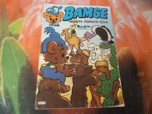 BAMSE, NR 9, 1986, TIDNING