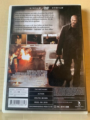 The Mechanic, dvd