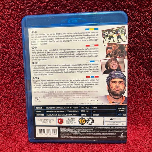 Blu-ray / Goon / Sean William Scott / Mycket Gott Skick