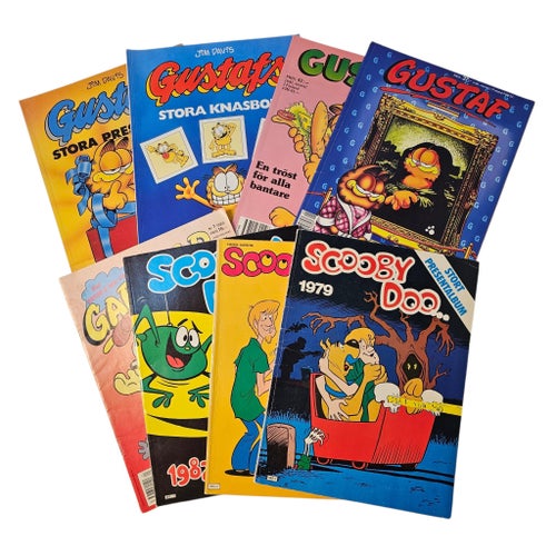 Seriealbum - 10 st Gustaf & Scooby Doo