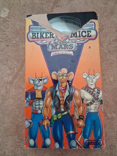 Biker Mice From Mars Video 1 VHS