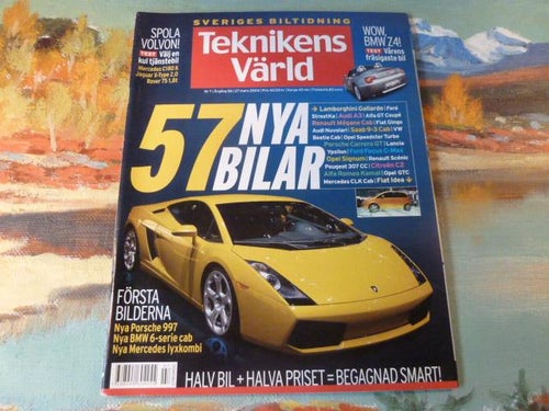 TEKNIKENS VÄRLD, 27/3 2003, NR 7, TIDNING, ALLT OM BILEN