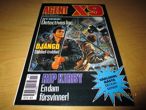 AGENT X9 NR 3 1991
