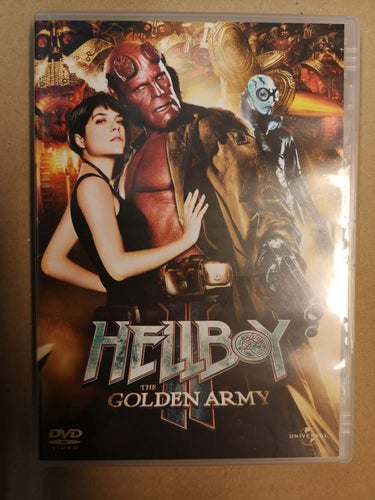 DVD Hellboy 2 The Golden Army Svensk text TOPPSKICK