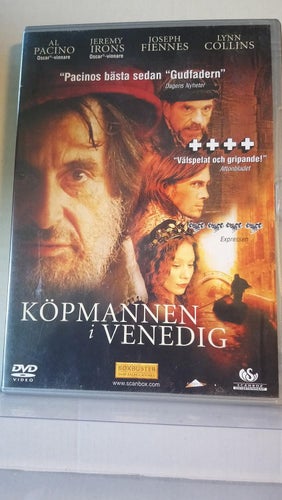Köpmannen i Venedig, Dvd