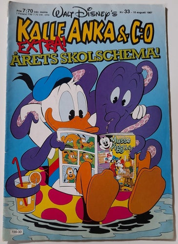 Kalle Anka & C:O 1987 Nr 33