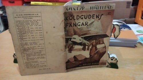 Köldhudens fångar - Arvid Svärd. Bok. Lässkick