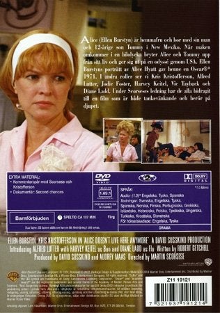 Alice Doesn't Live Here Anymore (1974) Martin Scorsese med Kris Kristofferson.