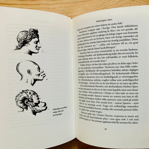 FÖRÄDLADE SVENSKAR • BOSSE LINDQVIST • NY • 1a UPPLAGA 1991 • ARKIVEX I NYSKICK