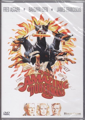 DVD / The Amazing Dobermans / Fred Astaire, Barbara Eden / Ny & Inplastad