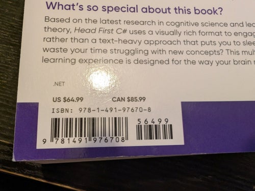 Head First C# by Andrew Stellman & Jennifer Greene, Fourth Edition