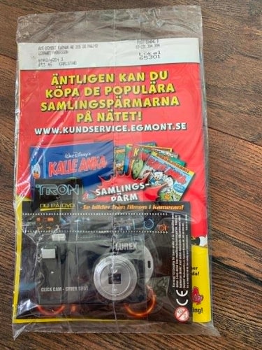 Kalle Anka & C:o 18/2011 inplastad med Lurex clicker cam